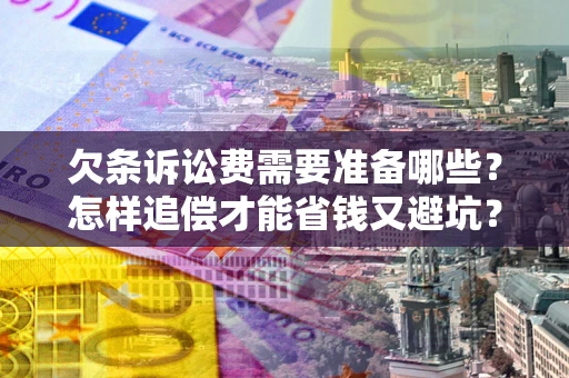 武汉欠条诉讼费需要准备哪些？怎样追偿才能省钱又避坑？