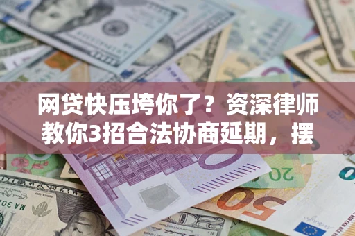 武汉网贷快压垮你了？资深律师教你3招合法协商延期，摆脱暴力催收！