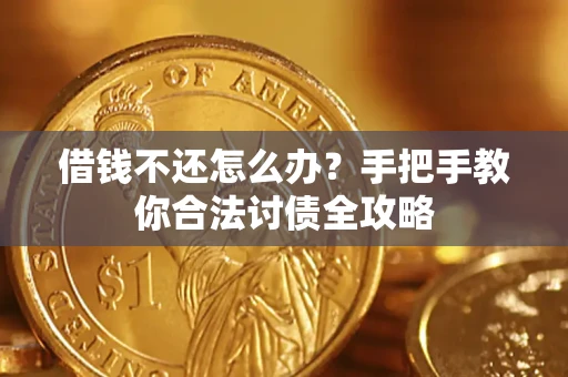 武汉借钱不还怎么办？手把手教你合法讨债全攻略
